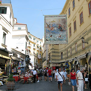 Amalfi's main street