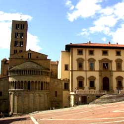 Piazza Grande of Arezzo