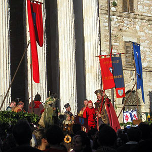 Calendimaggio in Assisi