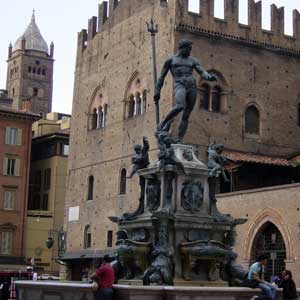 Piazza Maggiore in Bologna
