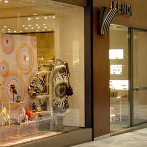 Arcade Cavour FENDI Shop in Bologna