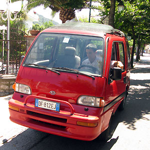 Restaurant in the island of Capri