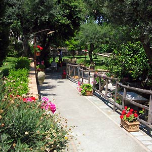 Restaurant in the island of Capri