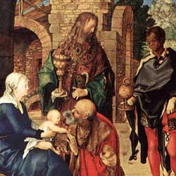 Albrecht Durer: Adorazione dei Re Magi