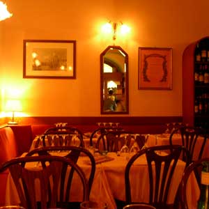 Restaurant La rosa nera in Milano