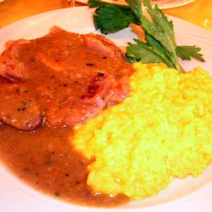 Restaurant La rosa nera in Milano