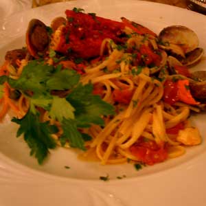 Restaurant La rosa nera in Milano