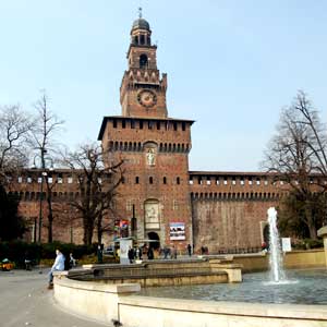 Castello Sforzesco of Mialn