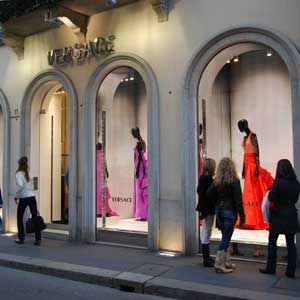 Via Monte Napoleone of Milan