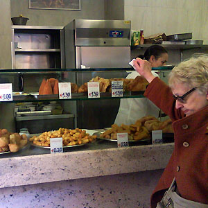 Fry shop Vomero in Naples