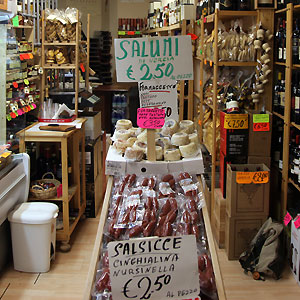 Food and Wine shop in Orvieto