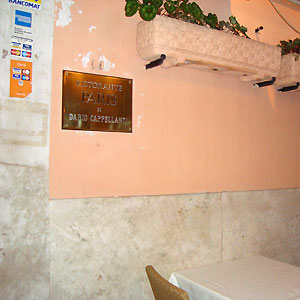 Ristorante Paris in Rome