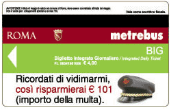 1 day ticket BIC of ATAC