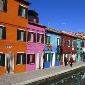 the Burano Island