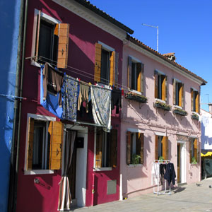 the Burano Island